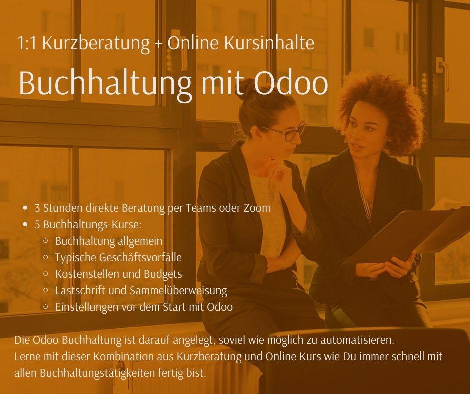 Online Odoo Lernen: Buchhaltung (Kopie)